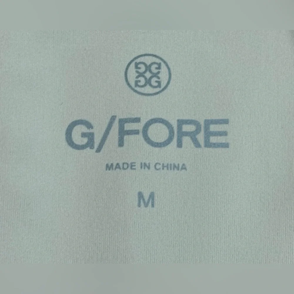 G/FORE Hybrid Performance Full Zip Stretch Nylon Golf Jacket pocket Stone size M